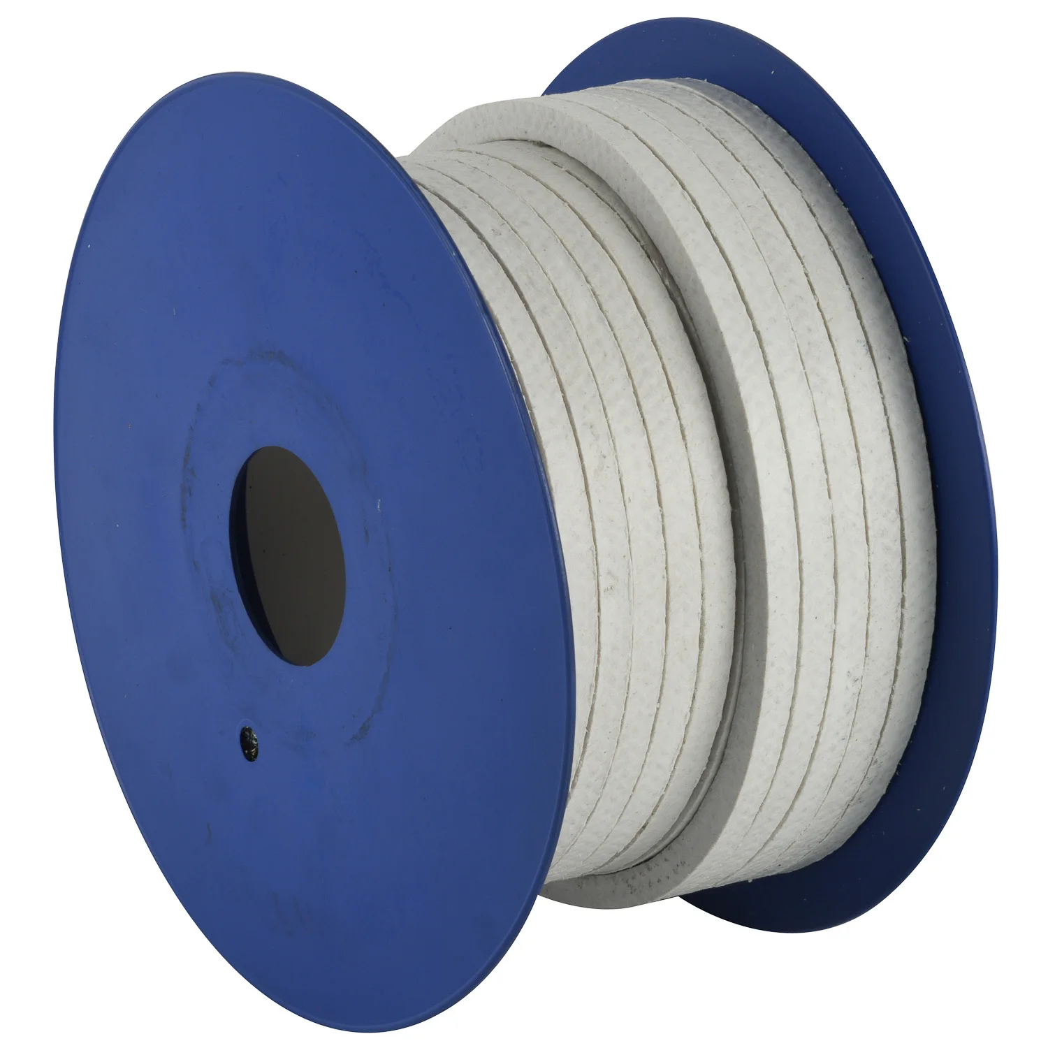 PTFE Material Square Rope Braided Rope Impregnated Sealing White Color Acrylic Fiber Packing Gland Packing With Self-Lubrication