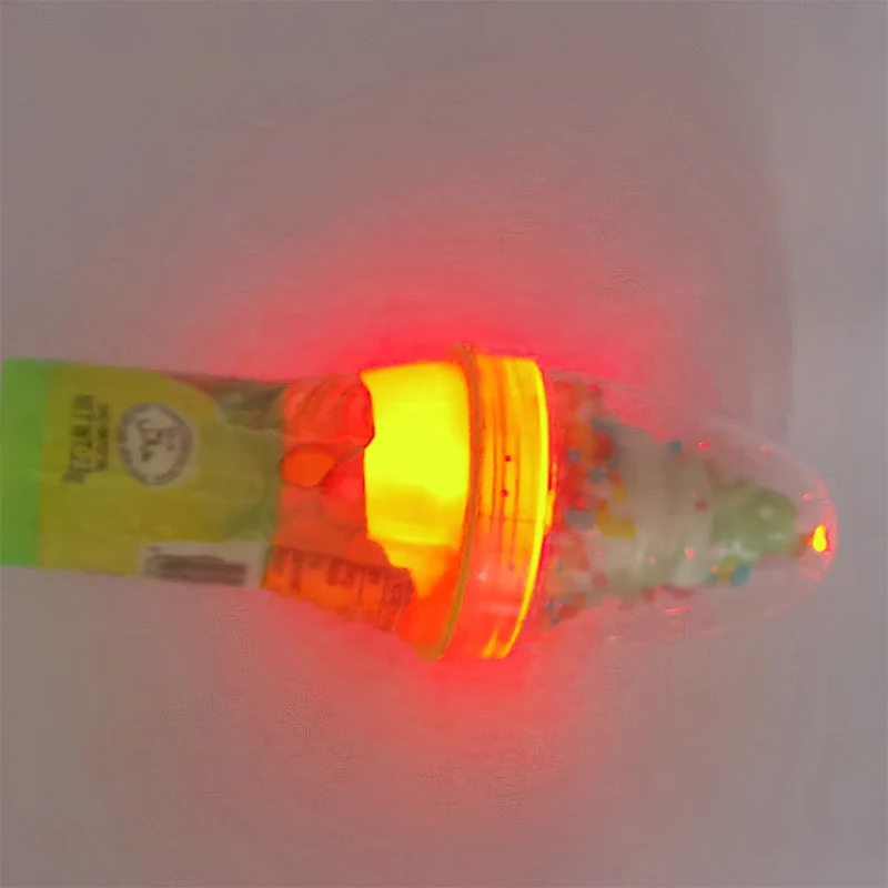 Manufacturer wholesale ice cream glow sweet candy toys kids lollipop