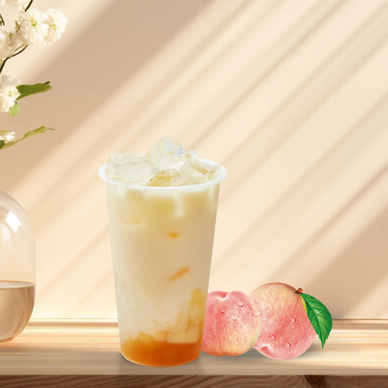 High quality Czseattle Orange and Peach fruit juice drink & beverage fruit juice syrup concentrate for bubble tea shop