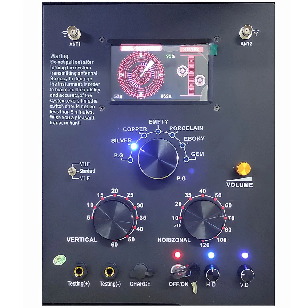 New Version Ray Finder Long Range Gold Diamond Detector with 50m detecting depth and 1000m range