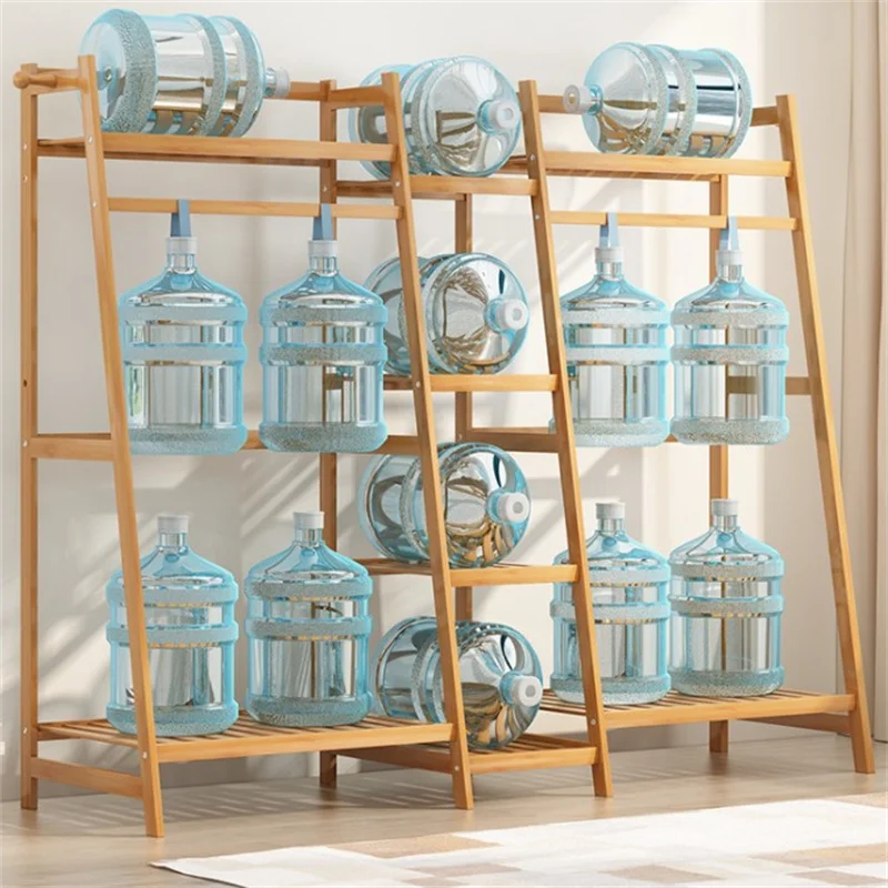 Custom creative garden rack simple  bedroom living room solid wood plant rack