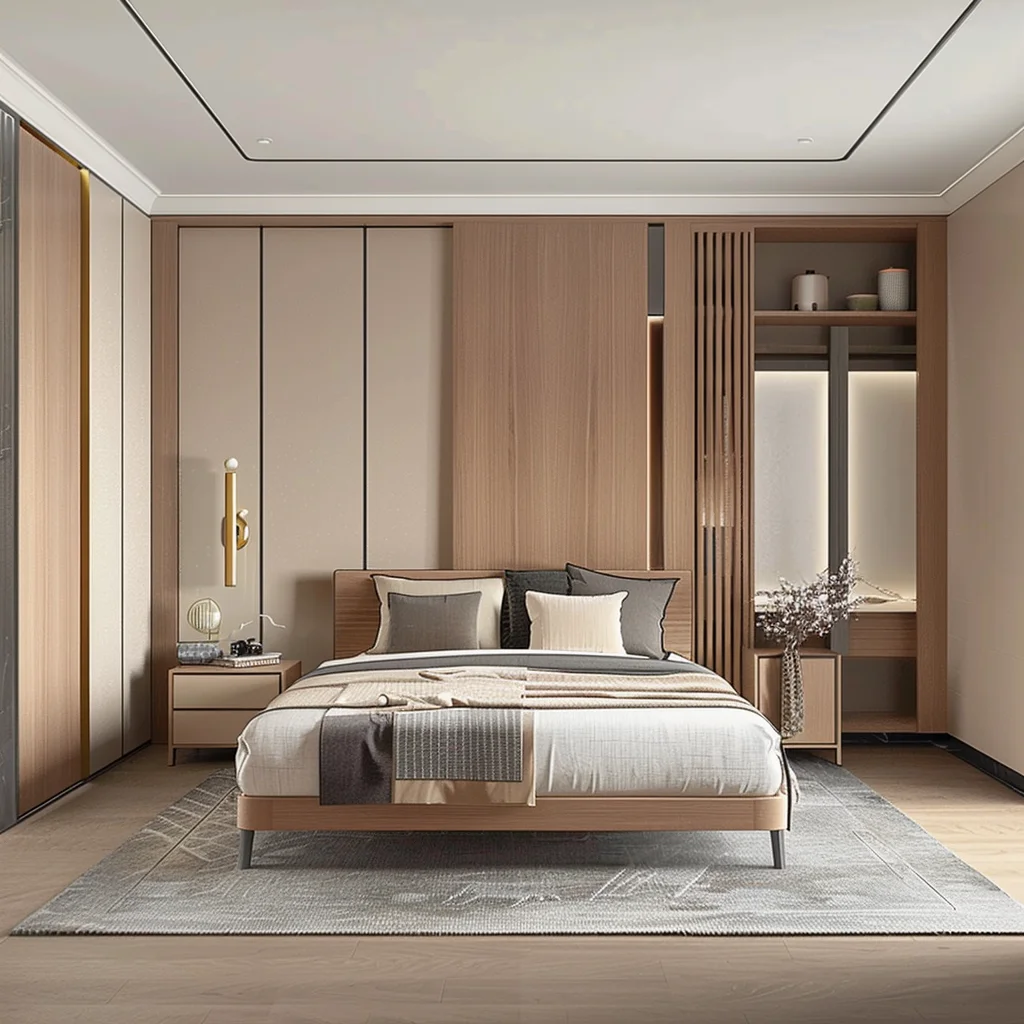 factory customized wooden bedroom sets and high quality modern design bedroom furniture set bedroom complete set