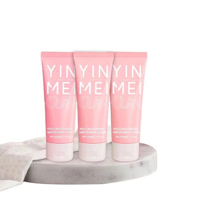 hotsale pink peach moisturizing repairing skin body lotion