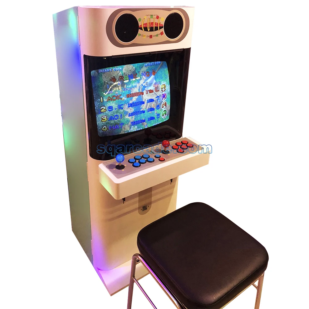 Custom Retro 1:1 restoration CUTE Mini Arcade Game Cabinet Compatible with Mini-ITX/Mini-DTX/Raspberry Pi/Mister/Pandoras game