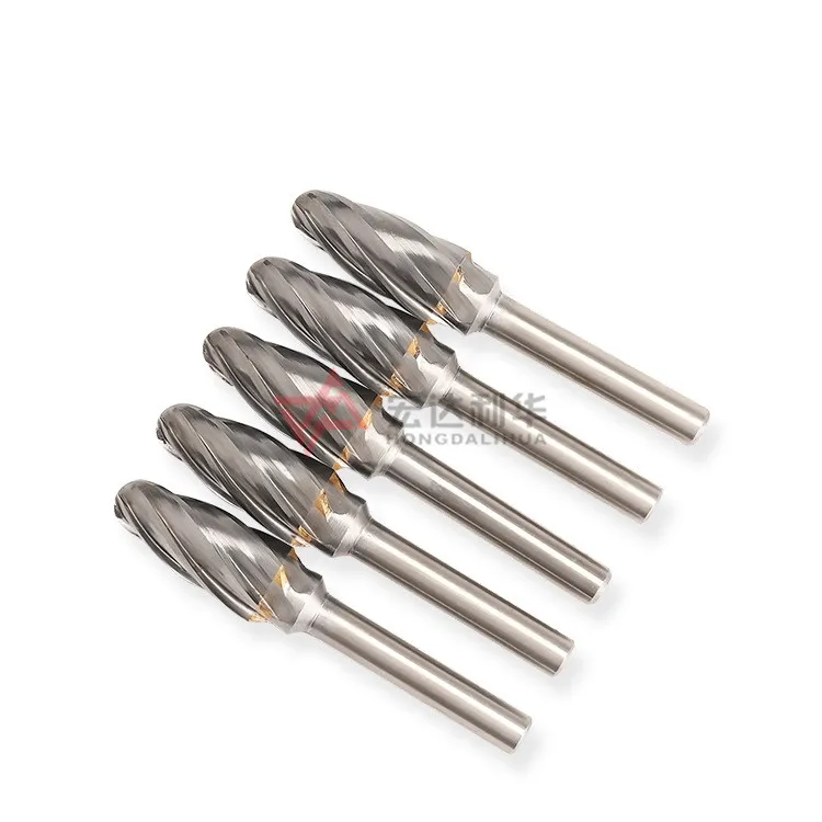 Top quality  Tungsten carbide  Burrs SF shape for Aluminum  cutting from manufacturer