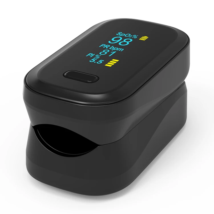 
Boxym Ce ISO in stock PI oxymeter Portable Oled jumper Fingertip Pulse Oximeter monitor Adult  (1600261208000)