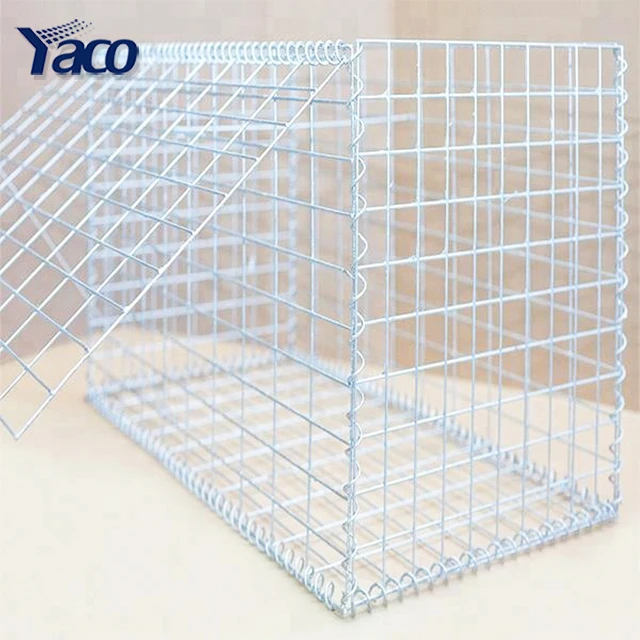  2x1x1gaw оцинкованная сварная габионная сетка Подпорная Стена речной банк/2x1x0 5 м корзина каменная клетка