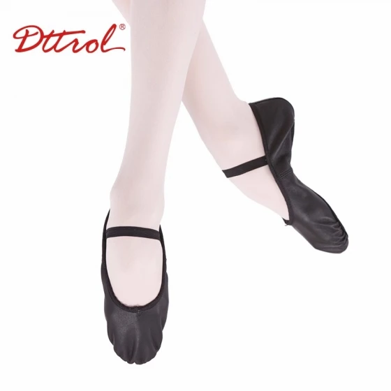 Dttrol, заводская цена, натуральная свиная кожа, балетки, полная подошва, унисекс, Обучающие танцевальные туфли