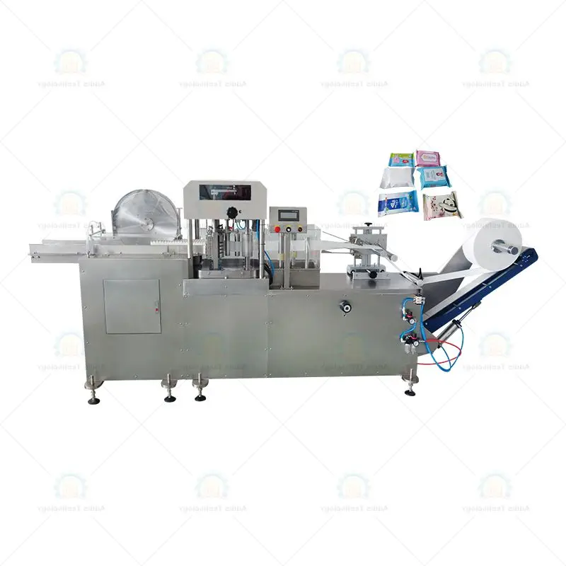 Wet Wipes Making Machine Wet Wipes Production Line with Stainless Steel Disc Knife