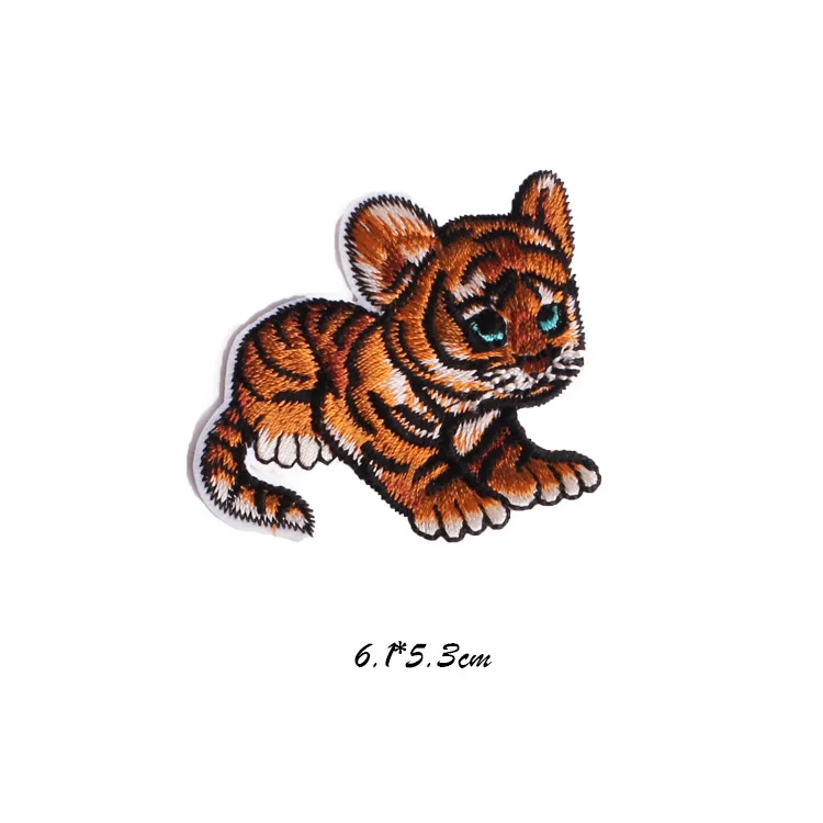 
GUGUTREE one set embroidery mouth patch cartoon cats patches badges eye appliques for clothing XW-9 