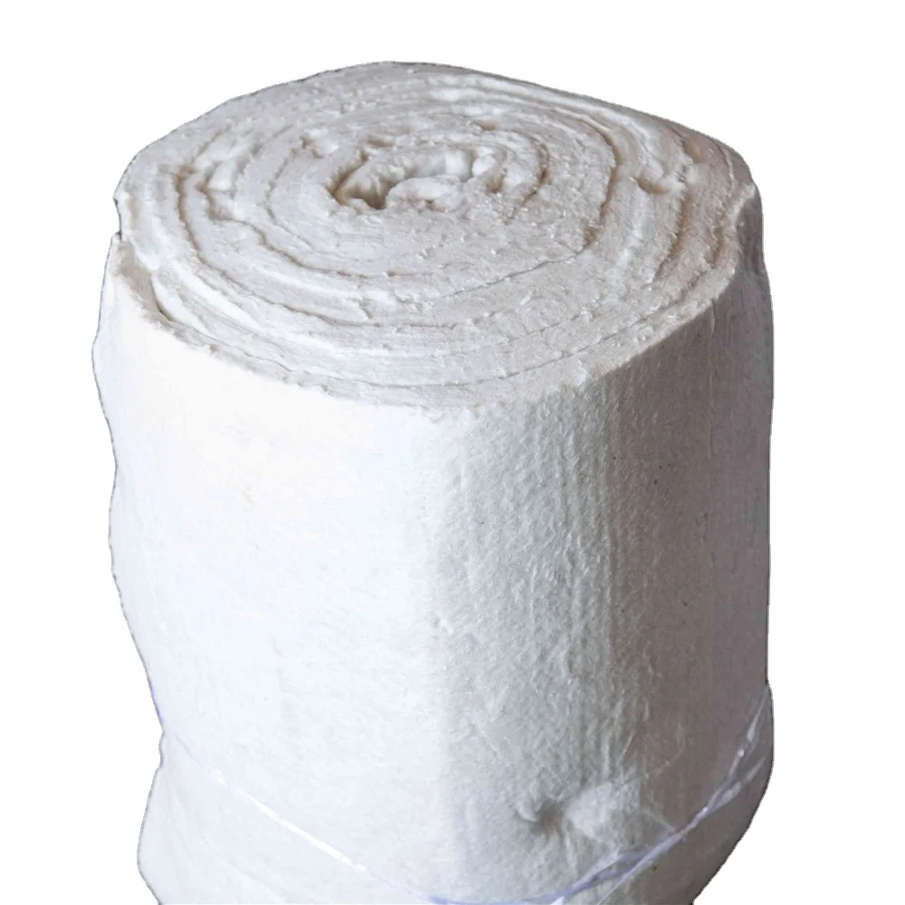 High grade new design ceramic fiber aluminium needle felt insulation aluminum silicate needled blanket