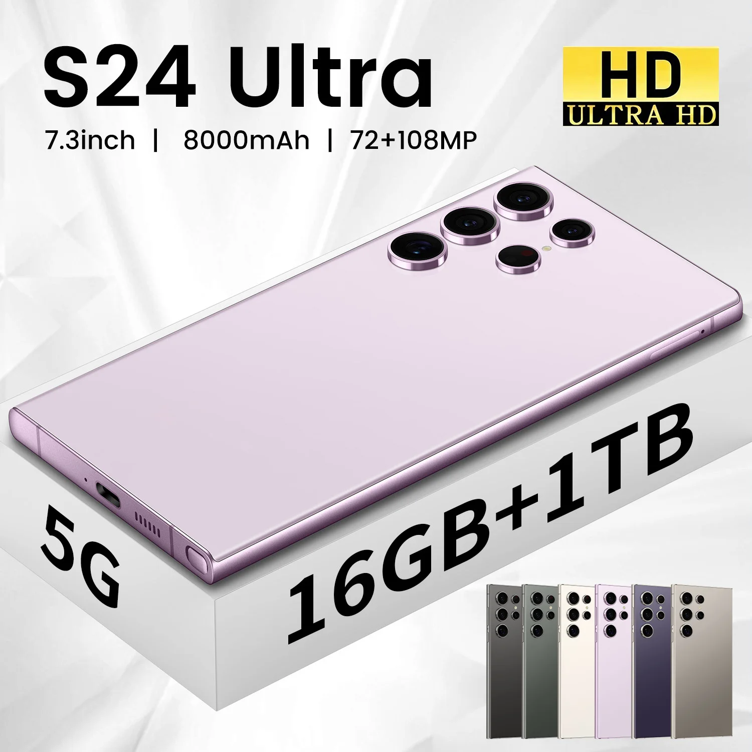 New Original for galaxy samsung S24 Ultra 45w fast charging 5g Smartphones Gaming Phone With Dual Sim Cards AI PHONE