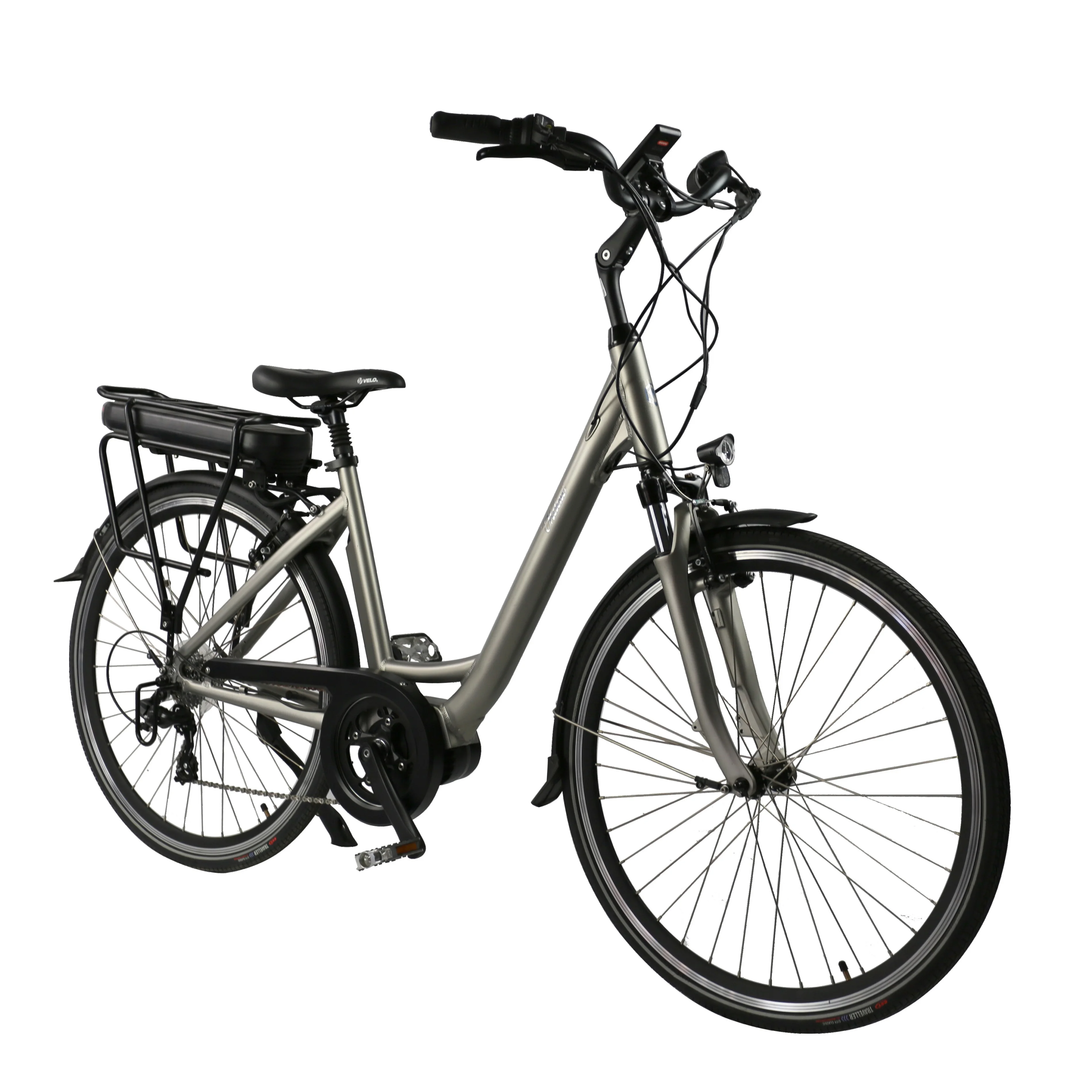 factory cheap price 700C 36v 250w electric bike brushless city bicycle with battery