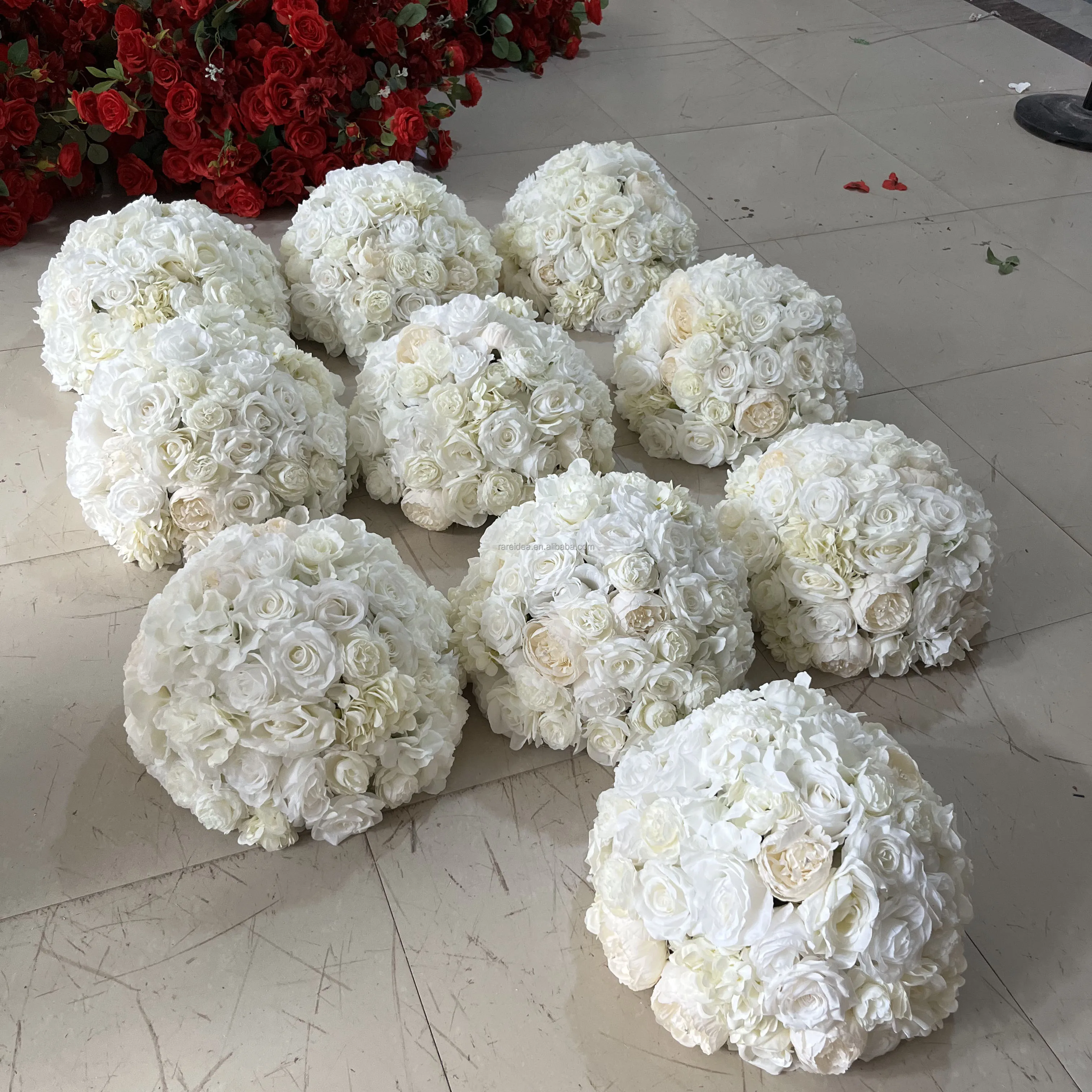 Decorative Table Baby Breath Arrangement Wedding Decoration Ball Artificial Gypsophila Flower Ball Centerpiece