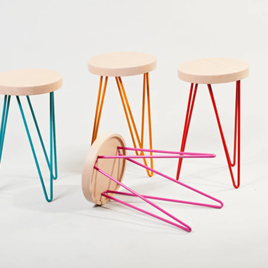 Ornamental Moldings 4.25-In X 16-In Hairpin Metal Table Leg Coffee Table Legs for Living Room Sleek Hairpin Legs