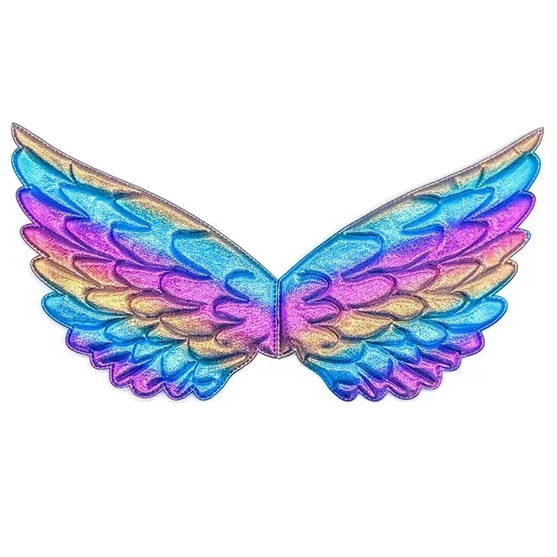 Princess Butterfly Fairy Wing Dress Up Girl Summer Cute Princess Dress Ball Gown Mesh Princess Fairy Wing Set