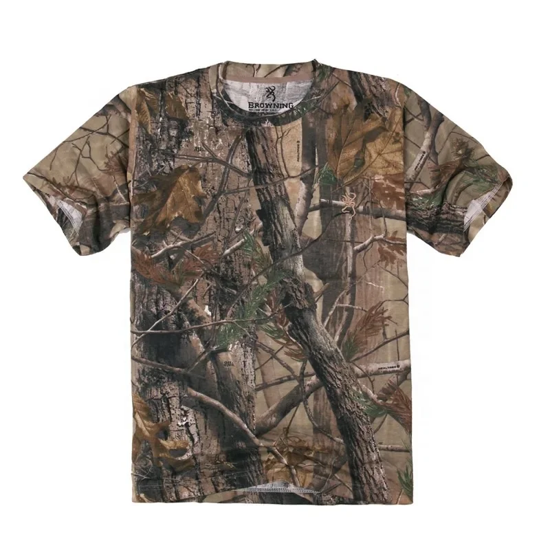 OEM polyester Quick Dry desert camo combat shirt fishing camo t shirt frost hunting camo digital long sleeves t shirt
