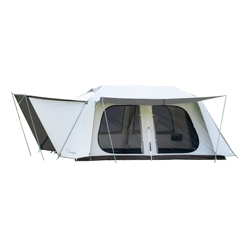 APZ186 Vidalido Automatic Aluminum Glamping Tent Outdoor 4-6 Person Family Camping Villa Tent Waterproof