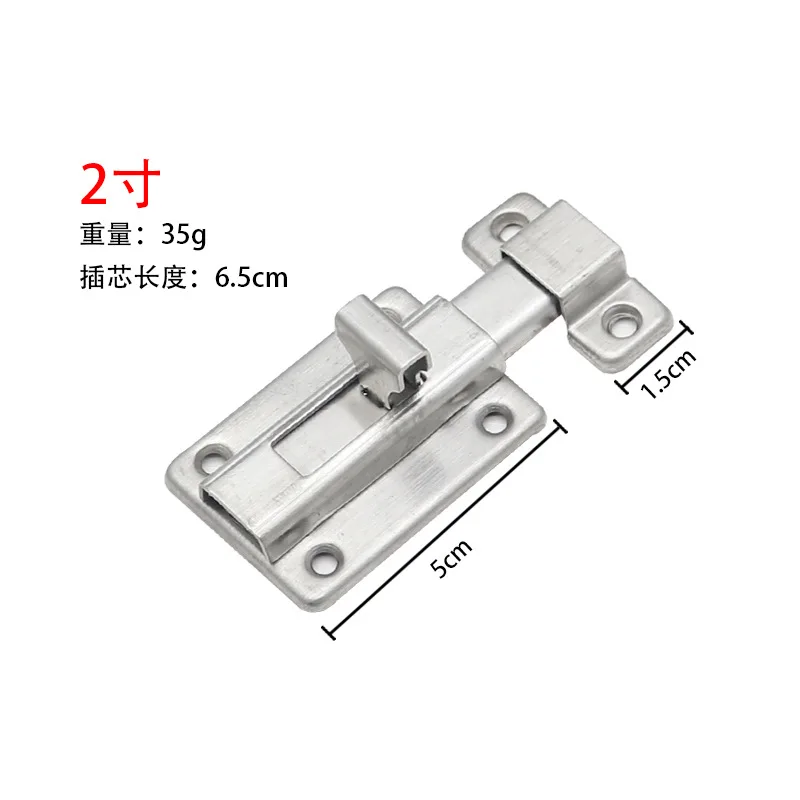Wholesale Competitive Price Stainless Steel Window Door Tower Bolt Safety Stainless Steel Tower Bolts For Door