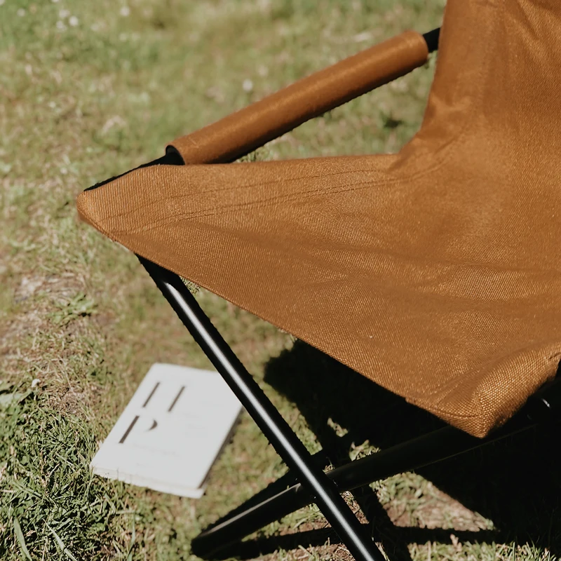 AREFFA Outdoor Furniture Patio Portable Nychair Folding Aluminum Garden Camping Chair