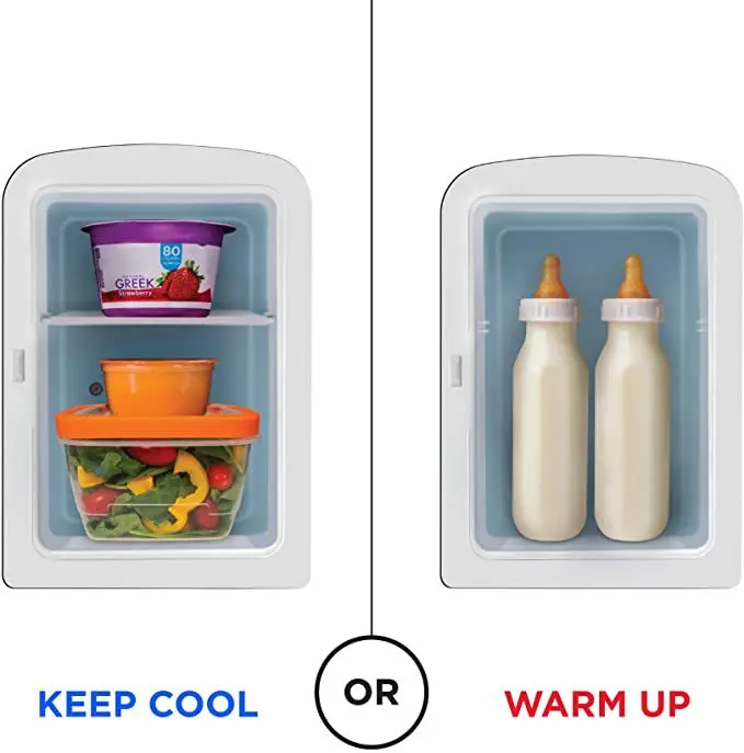 4L 6L 7L 10L cosmetics vaccine fridge 12v small refrigerator mini makeup breast milk fridge with mirror glass