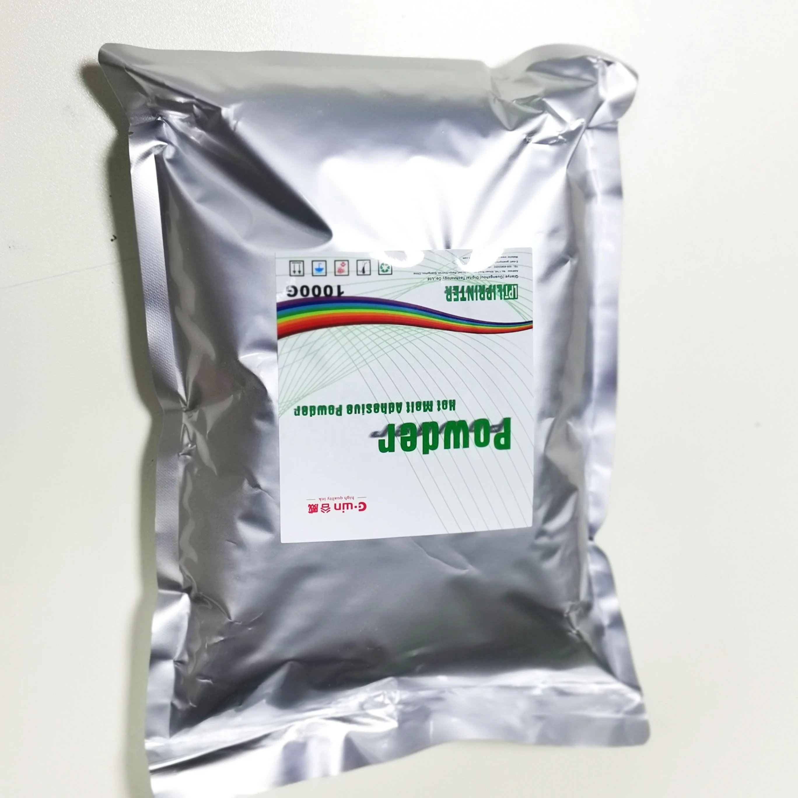 Medium hot melt powder glue DTF printer use transfer powder 1 Kilogram for DTF heat transfer printing