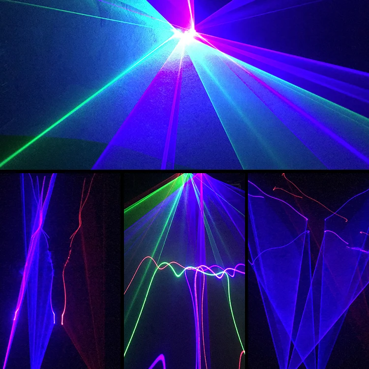 Big Dipper B102RGB/4 four-eye RGBV 560mW laser projector with more than 100 patterns of beam effect