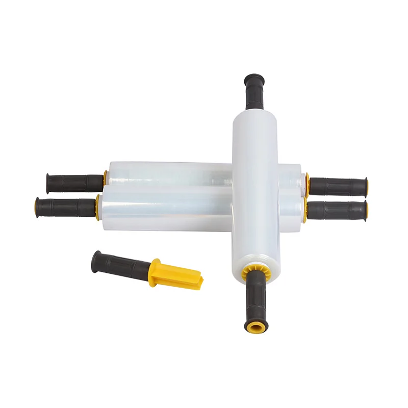 Handle Use lldpe Plastic Packing Pallet Wrapping Film Jumbo Stretch Film Roll