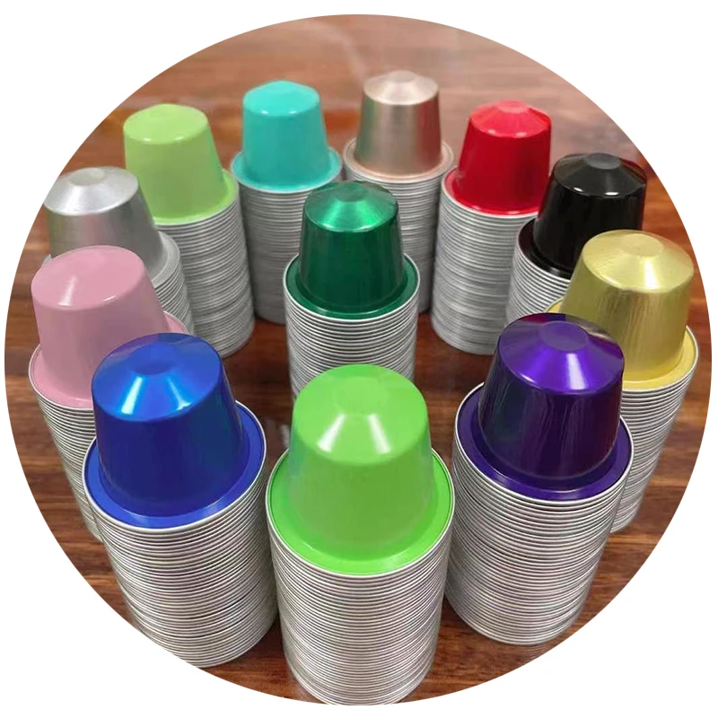 Nespresso Aluminum Coffee Capsule Nespresso Sealing Machine