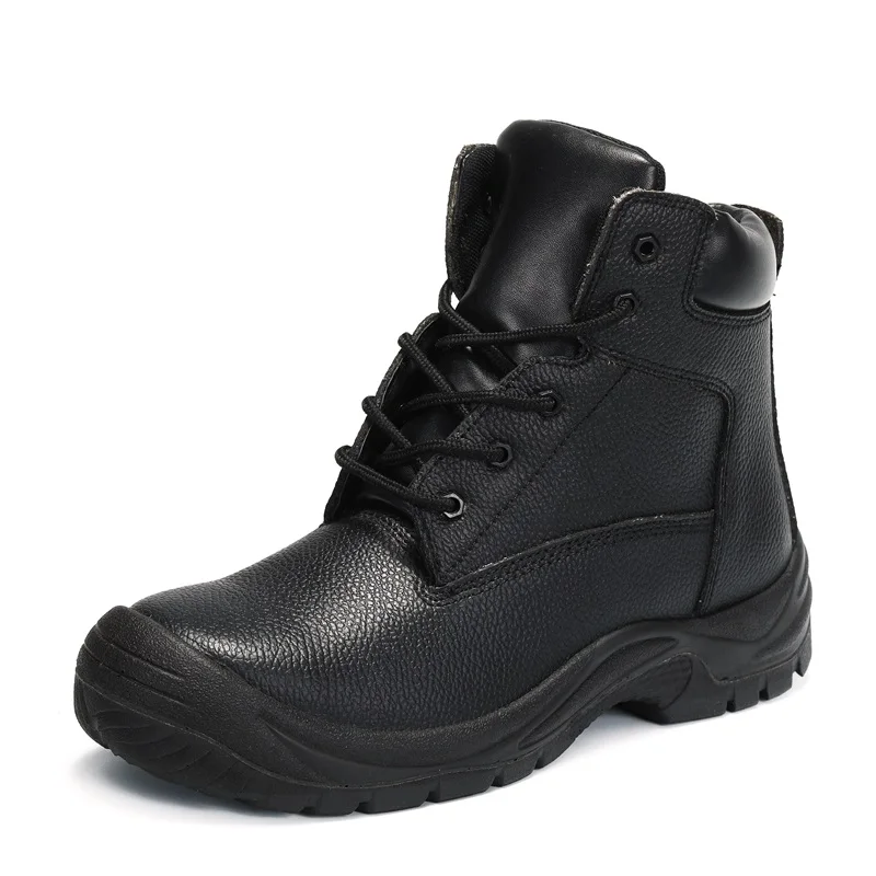 Genuine Leather botas de seguridad calzado de seguridad industrial anti static men safety shoes zapatos de seguridad