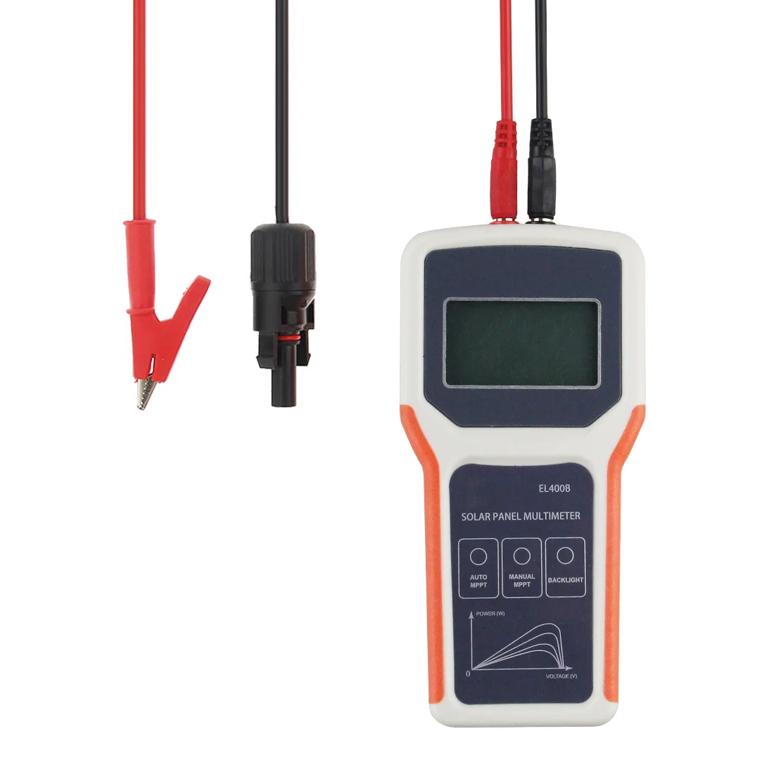 EL400B LCD MPPT solar panel multimeter tester smart current tester voltage tester digital power meter VOC