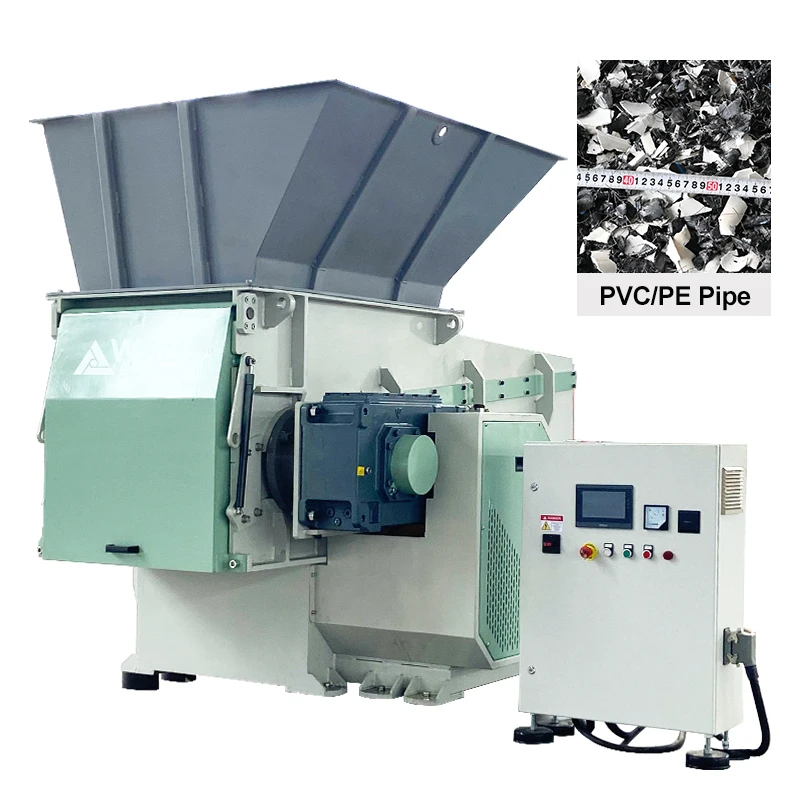 Pet Bottle Crusher PP PE Plastic Milk Bottle/Can/Drum Single Shaft Shredding Machine