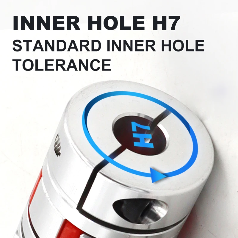 CNC Aluminum Alloy High Torque Capacity Jaw-type Flexible Coupling Servomotor Stepmotor Connect coding shaft Coupling Lead screw