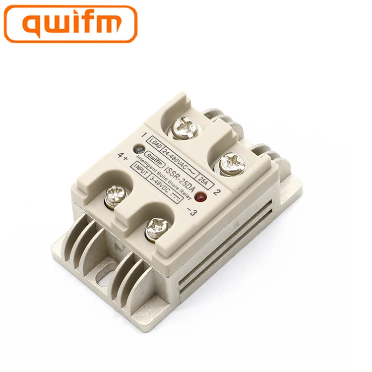 90A DC Control AC Single Phase SSR Solid State Relay