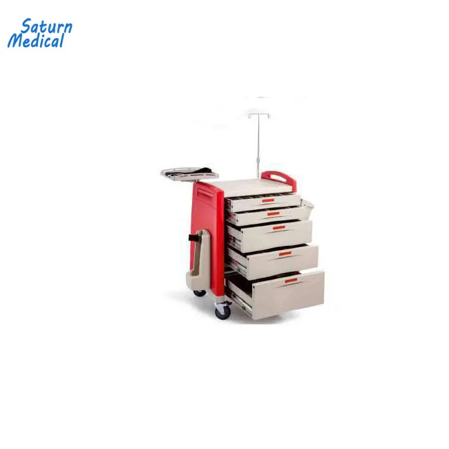 Больничная медицинская тележка