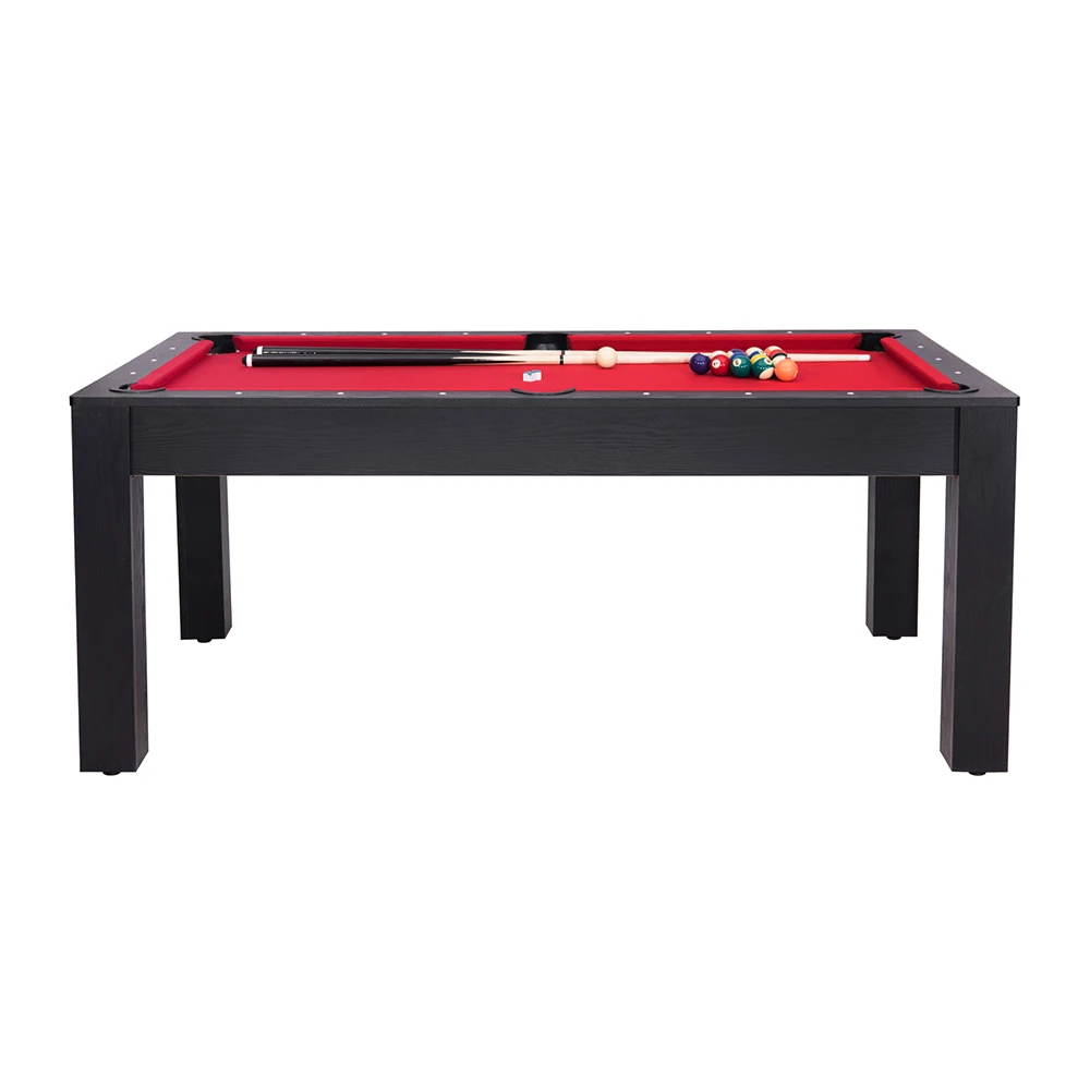 7ft Multi Game Table Snooker Game Table Pool Table Billiard With Dining Tabletop