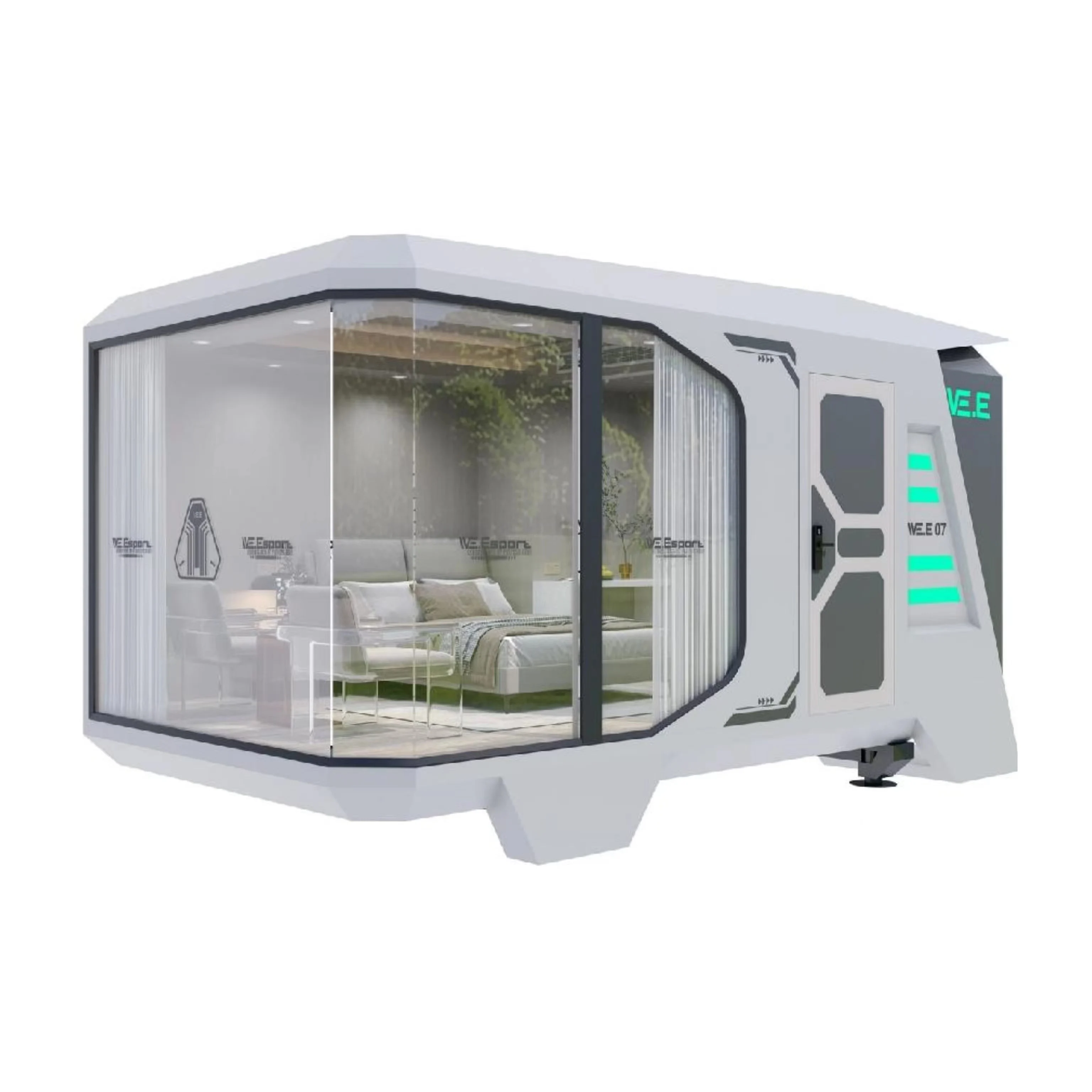Modern Bedroom Furniture Sleep Bed Modern Luxury Portable Resort Building Capsule Hotel Mobile House