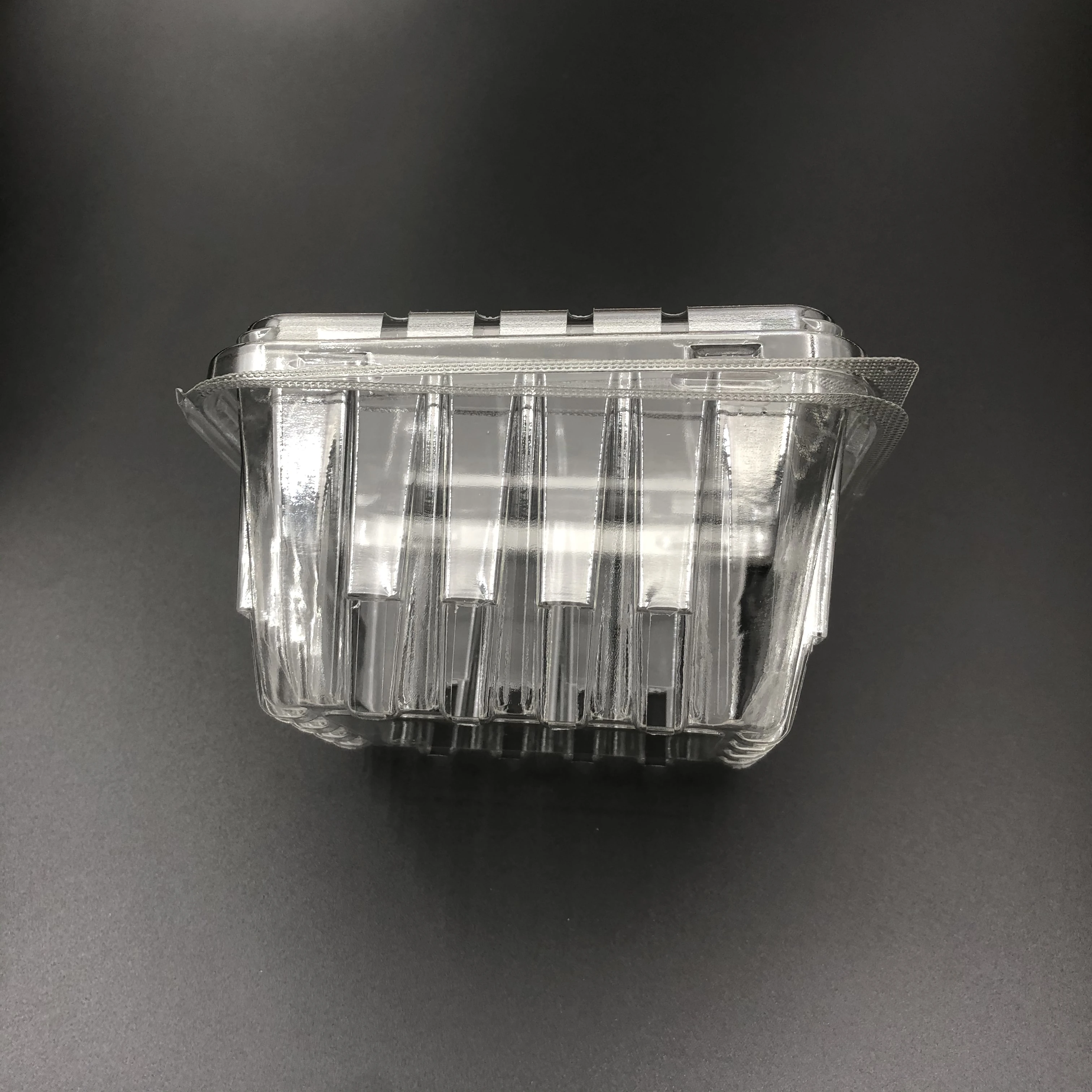 1 PINT cherry tomato packaging tray plastic recyclable Hot Sale Container 1 Pint clamshell clamshell container