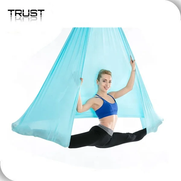 Premium Silk Fabric Aerial Antigravity Air Yoga Swing Hammock kit
