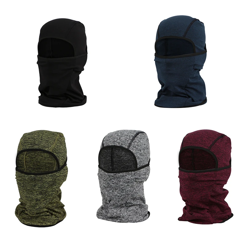 High Quality Fashion Outdoor Knit Balaclava Hats knitted Ski Bicycle Cycling athletic Full Face Cotton Balaclava Unisex