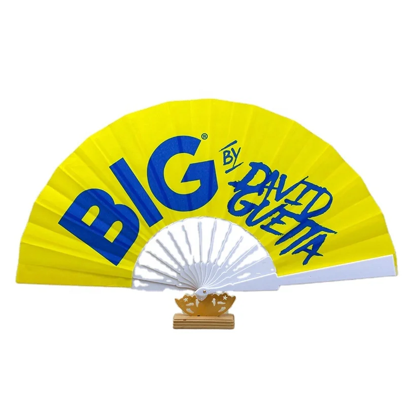 Wholesale Logo For Women Man Home Decoration Custom Hand Fan