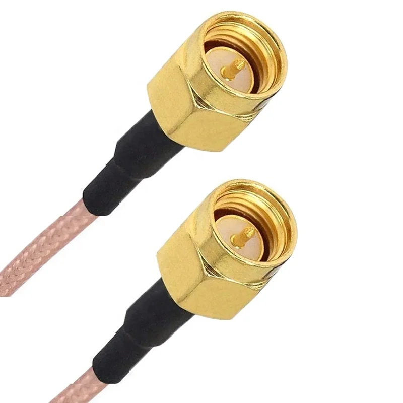 Manufacture high performance SMA Male to SMA Female Digital TV Antenna RG316 RF coaxial extension cable assembly for antenna
