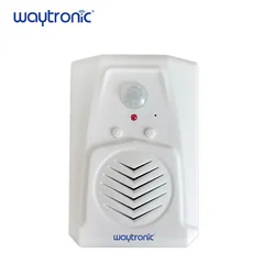 Small Indoor Door Bell Wireless PIR Motion Sensor Voice Recordable Sound Smart Doorbell