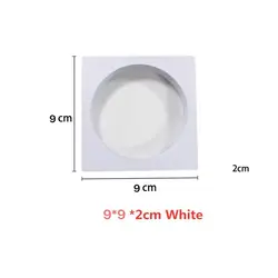 Luxury White PE Thin Film Suspension Jewelry Display Box Ring Necklace Bracelet Storage Transparent Jewelry Packaging Box