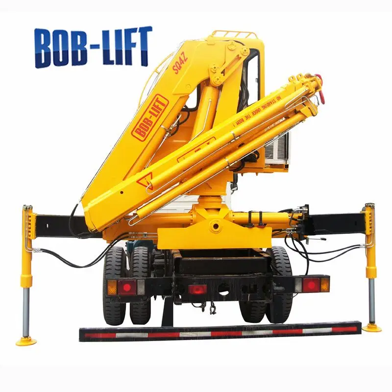 EAC CE Certificate China New Boom Crane Truck Knuckle Boom Hydraulic Mounted Crane Boom 5 Ton