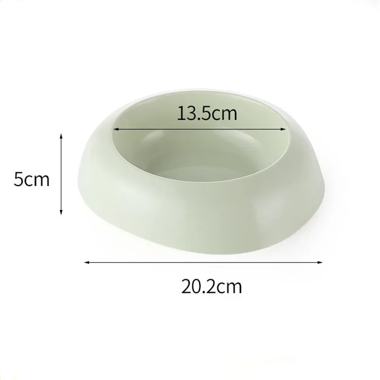 New Healthy Fish Bone Shape Puppy Plate Dishes Non-Slip Dog Bowls Slow Feeder