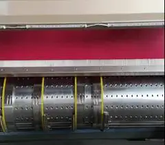 1224 high speed corrugated carton box printing slotting and die cutting machine