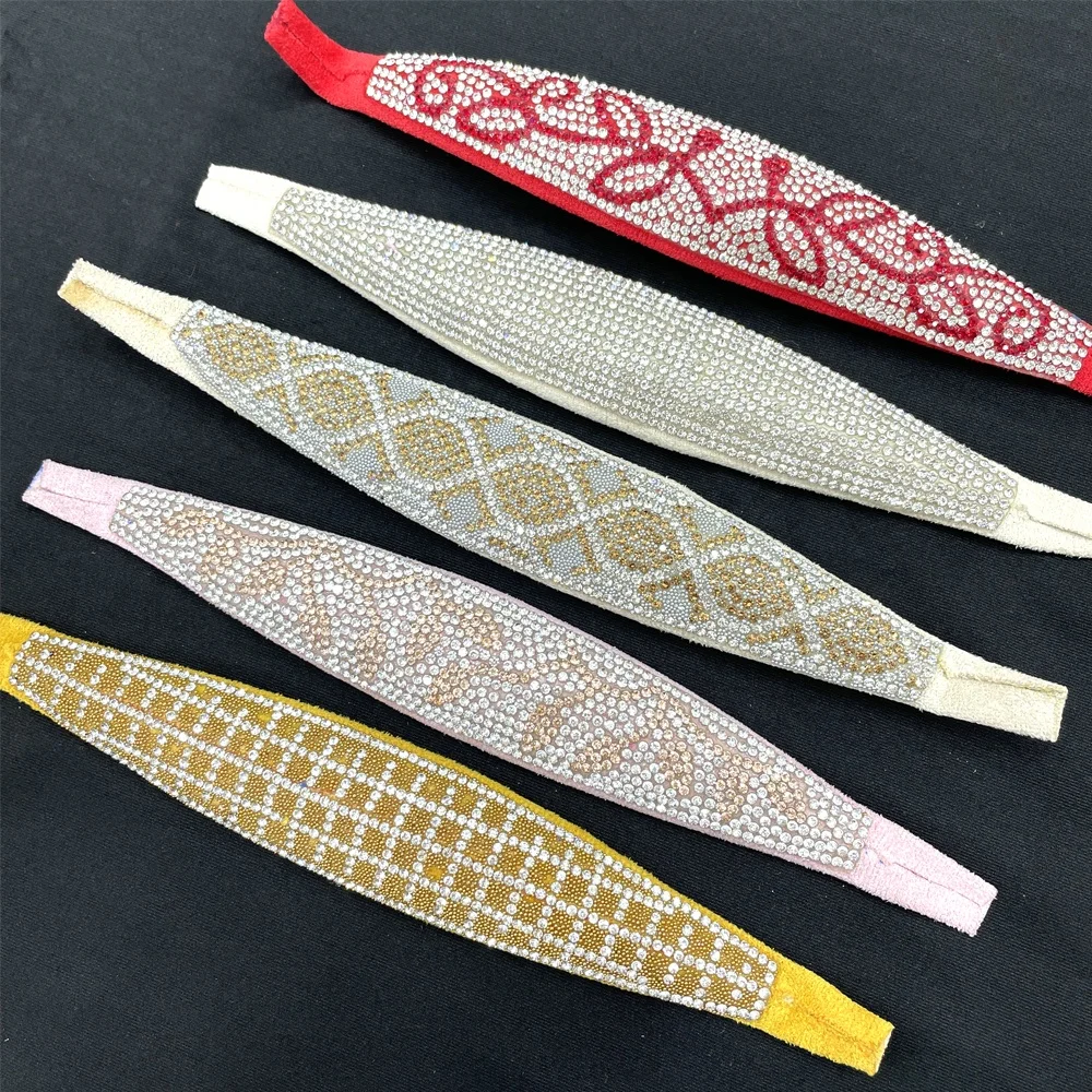 h017 wholesale sparkling shoes upper rhinestone upper for ladies sandals