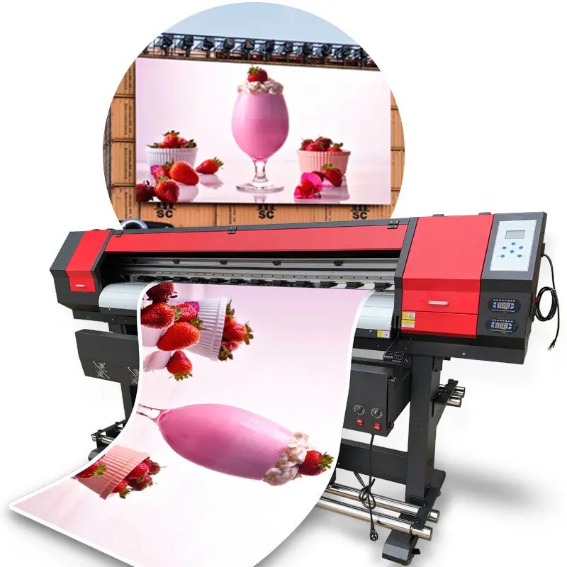 1.6M 5FT Small Large format printer plotter eco solvent digital banner printing machine price