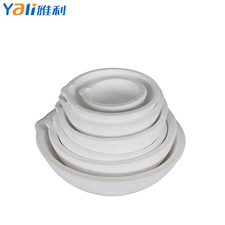 1KG Ceramic Crucible Ceramic Coat Ceramic Shield Induction Aluminum Crucible For Melting Metal